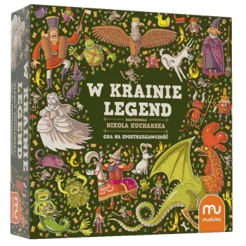 plansza gry W krainie legend z motywami polskich legend