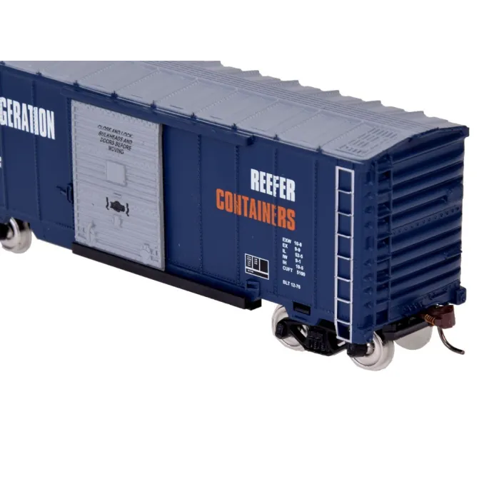 komplet wagonu towarowego zapakowanego w kolorowe pudełko