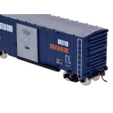 komplet wagonu towarowego zapakowanego w kolorowe pudełko