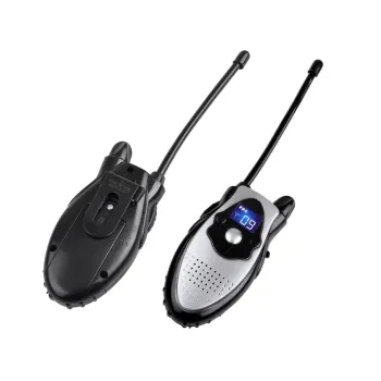 kolorowe opakowanie zestawu walkie talkie z motywem policji