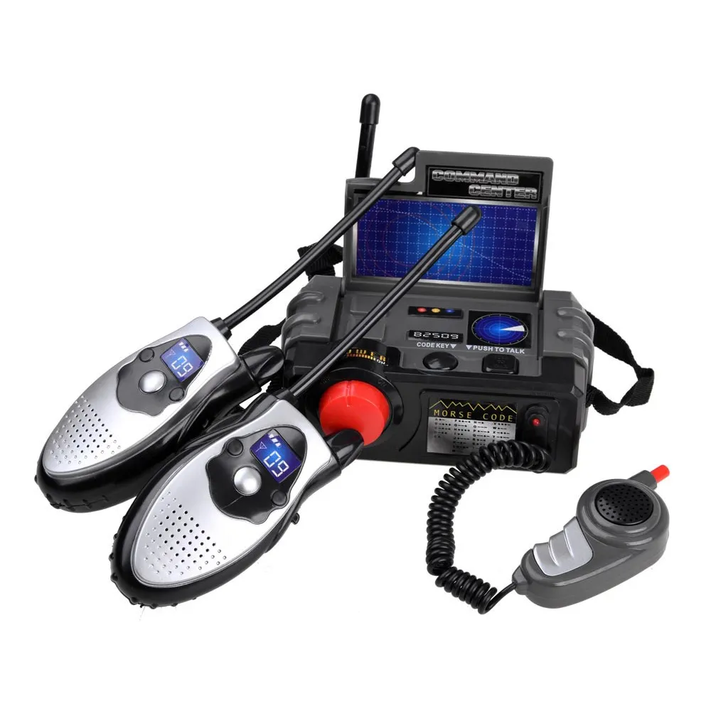 zestaw walkie talkie dla dzieci przygotowany do zabawy na zewnątrz