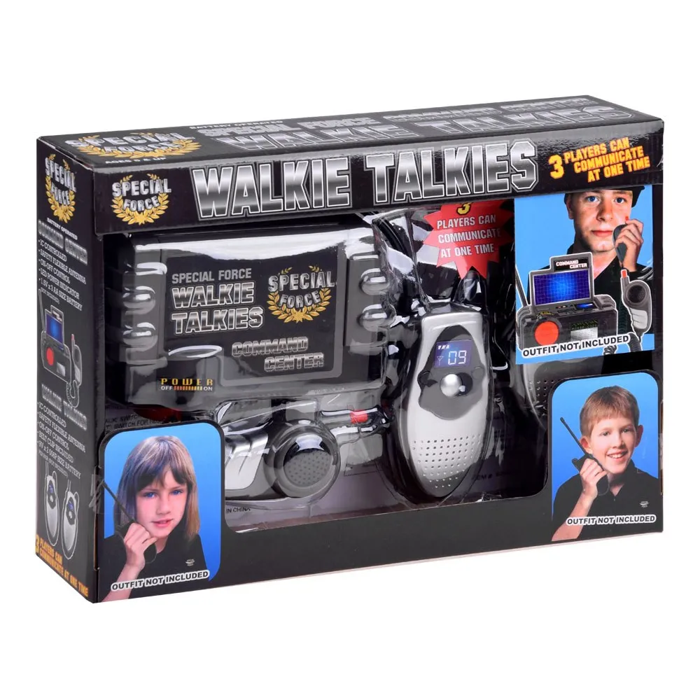 dziecięca krótkofalówka policyjna do zabawy zespołowej