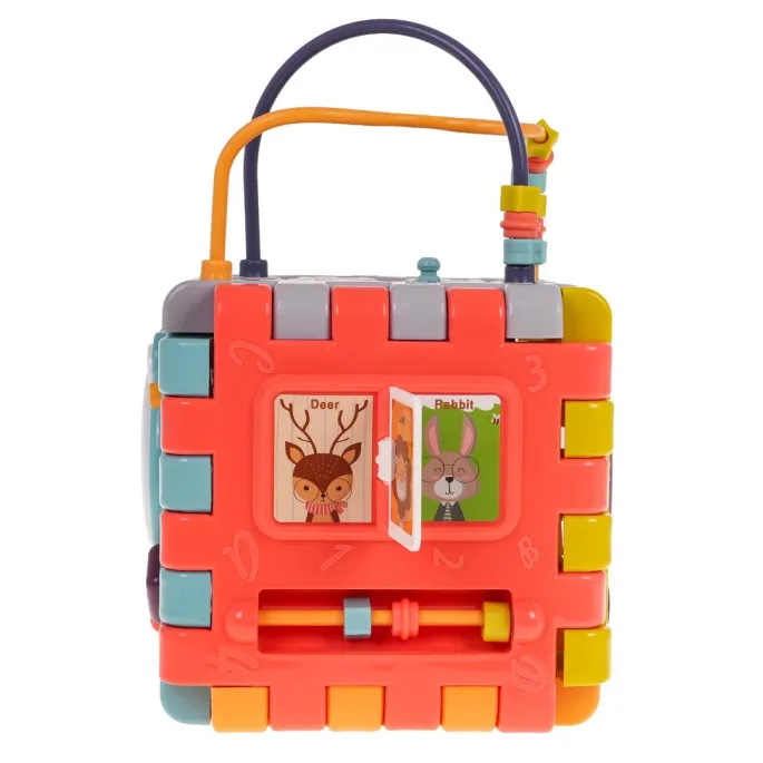 Prezentacja rozłożonej kostki z widocznymi wszystkimi funkcjami