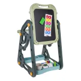 tablica dziecięca z zaokrąglonymi kantami i regulacją wysokości