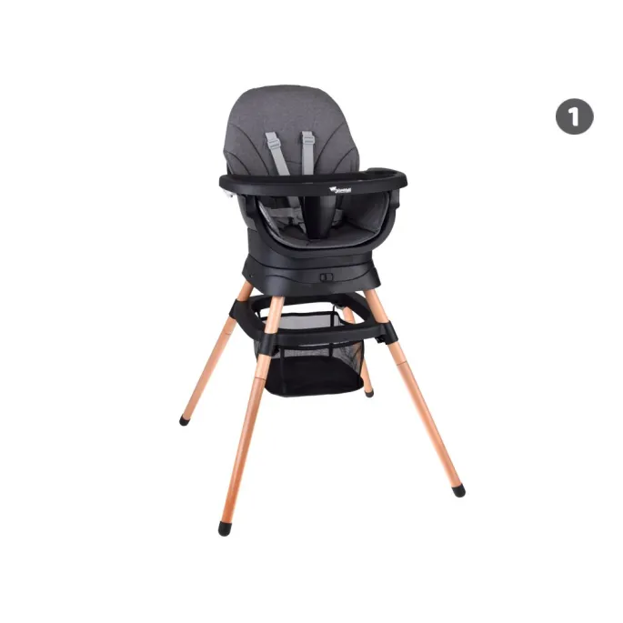 Obrotowe siedzisko krzesełka z widocznym systemem 360-stopni