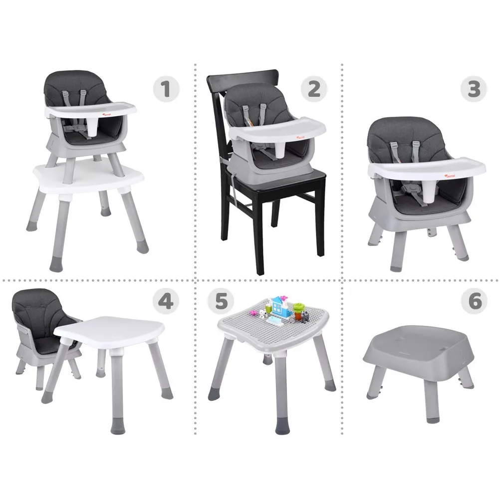 widok zestawu 6w1 w kilku konfiguracjach