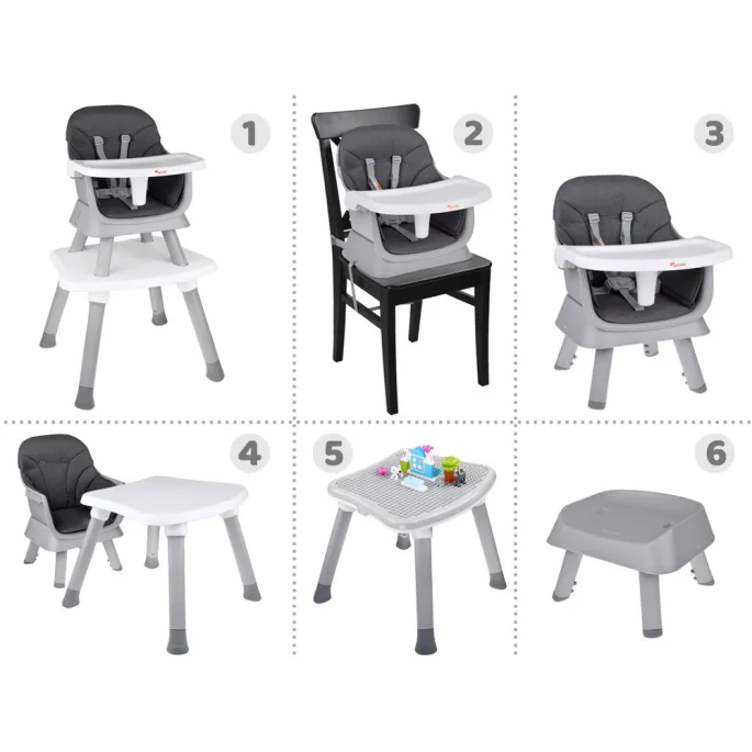 widok zestawu 6w1 w kilku konfiguracjach