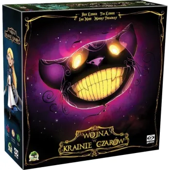 pudełko gry Wojna w Krainie Czarów GALAKTA na białym tle