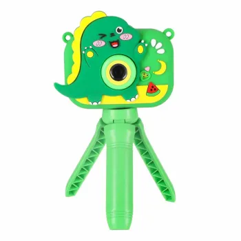 aparat dziecięcy z założonym paskiem do zawieszenia