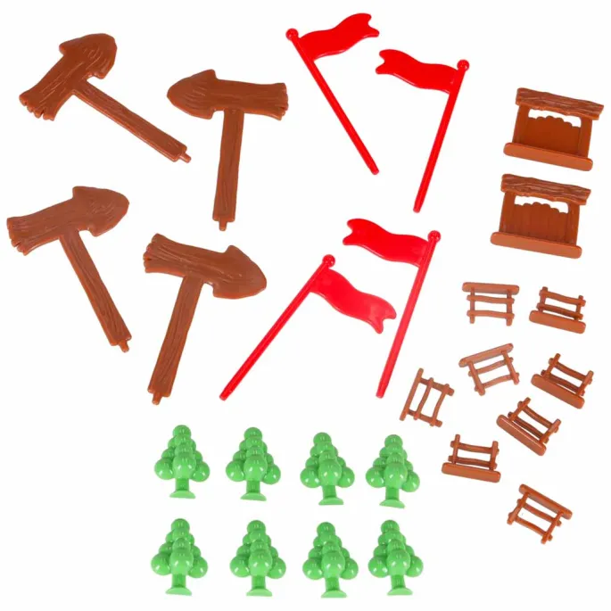 wyścig autek z figurkami wiewiórki i koali na zakręcie toru