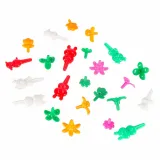 ruchomy pojazd ze świecącymi elementami na trasie