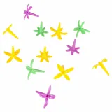 widok z góry na pełną trasę z rozbudowaną roślinnością