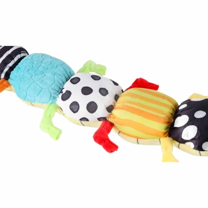 gąsienica interaktywna z widocznym panelem dźwiękowym