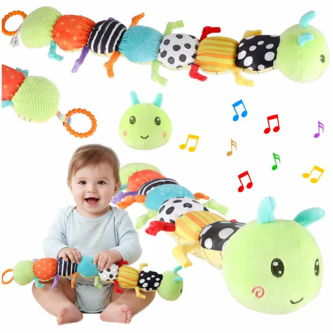 zbliżenie na różnorodne faktury materiałów gąsienicy