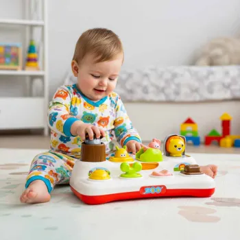 Detal wytrzymałego plastiku ABS wykorzystanego w zabawce