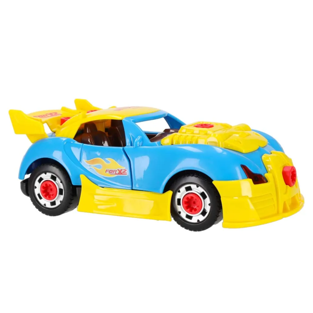 zabawkowy kabriolet gotowy do wymiany kół