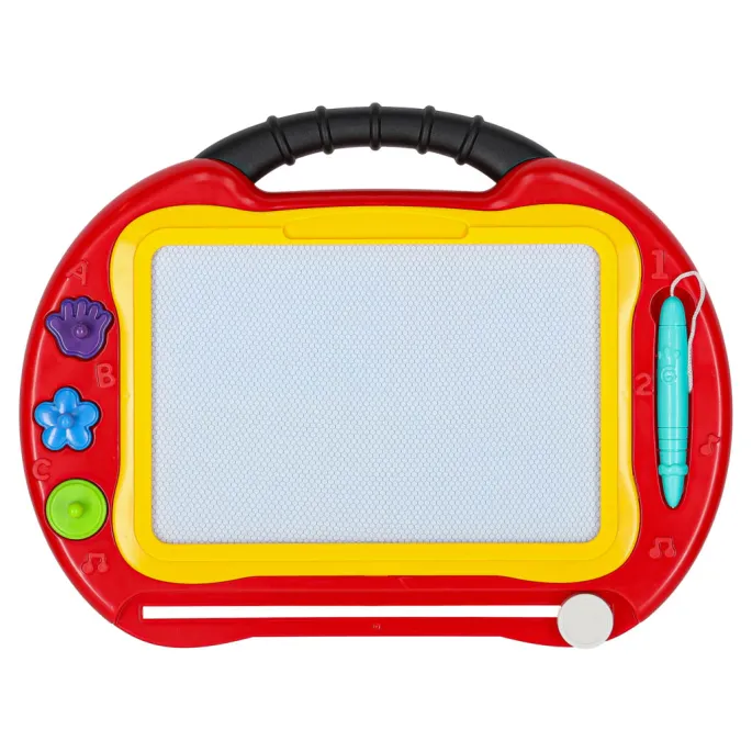 zbliżenie na powierzchnię do rysowania z czterema kolorami