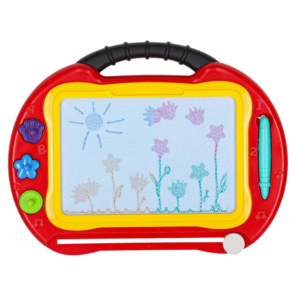 nóżki zamocowane do tablicy edukacyjnej tworzącej stolik