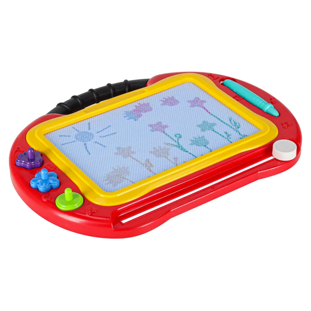 stempelki dołączone do tablicy kreatywnej w kształtach