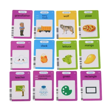 zestaw do nauki języka angielskiego w oryginalnym kolorowym pudełku