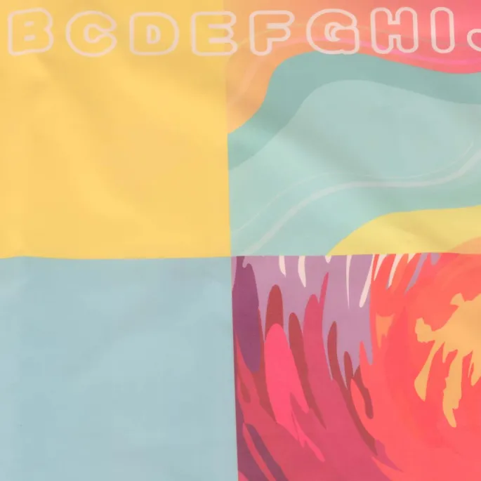 Kolorowe stemple dołączone do zestawu z matą wodną dla najmłodszych