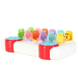 Front autobusu muzycznego z przyciskami i panelami dźwiękowymi