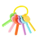 Detale kolorowych przycisków autobusu z ikonami i efektami dźwiękowymi