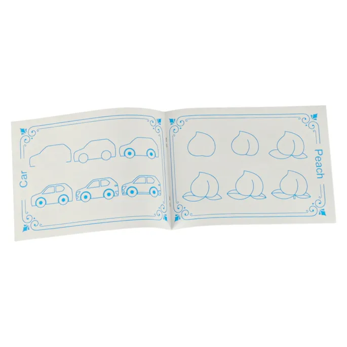 Malowanie wodą na macie z widocznymi efektami po użyciu mazaka