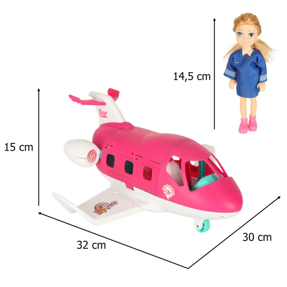 cały zestaw z opakowaniem prezentującym zawartość przez okienko