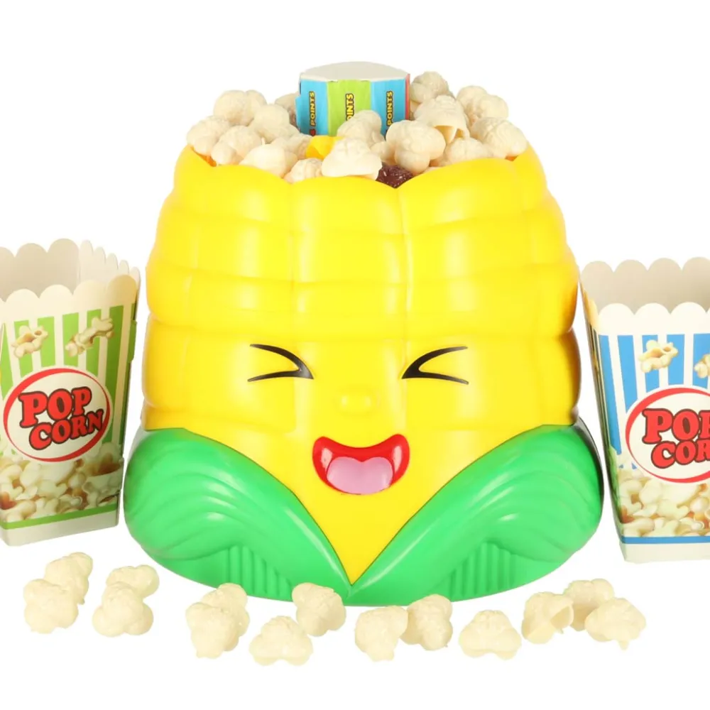 maszyna do popcornu podczas rozgrywki z wystrzeliwującymi ziarenkami