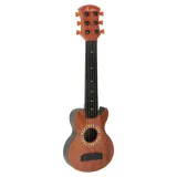 Brązowa gitara dziecięca w całości 46,5 cm długości