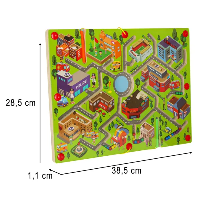 opakowanie gry planszowej z grafiką dużego miasta