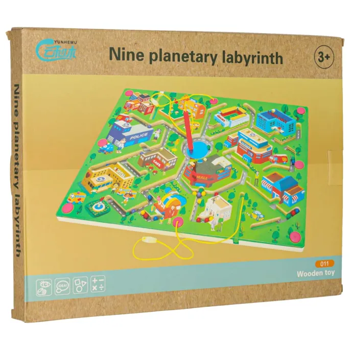 Zestaw: plansza, dwa magnetyczne pisaki i instrukcja obsługi