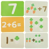 tacka z wagą i kolorowymi warzywami przygotowana do zabawy