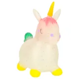 Zbliżenie na gumową powierzchnię skoczka jednorożca