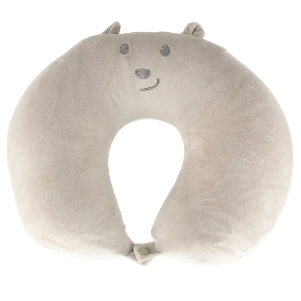 łatwe przypięcie poduszki do torby dzięki praktycznemu zatrzaskowi