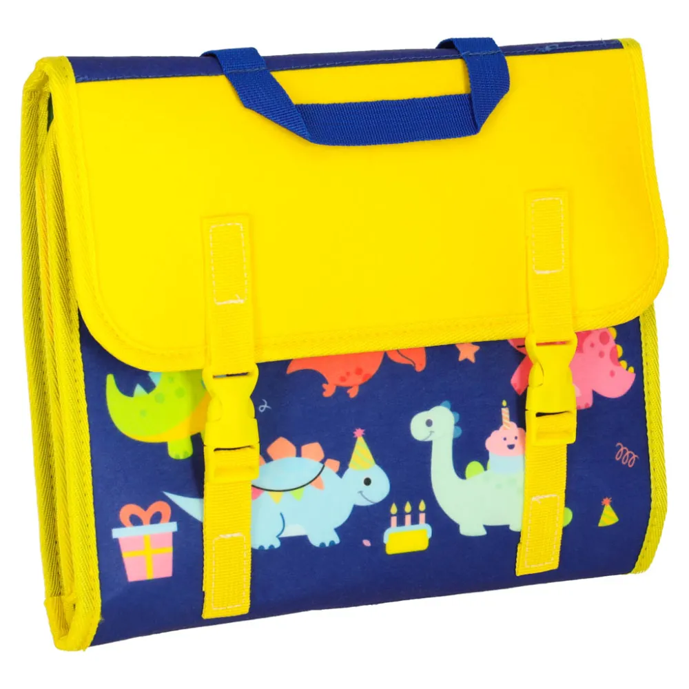 zbliżenie na filcowe elementy ćwiczące motorykę małą