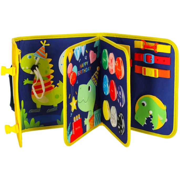 kieszonka zapinana na suwak i elementy ruchome na tablicy