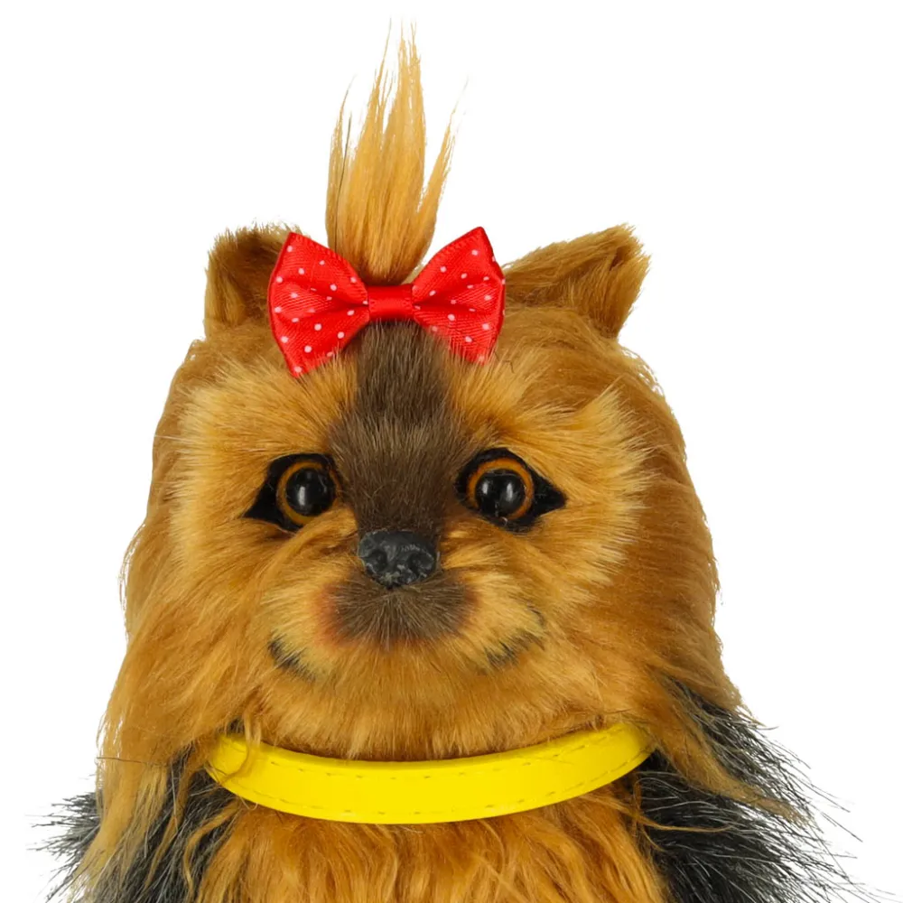 piesek dla dzieci z miękkim futerkiem i wesołą miną