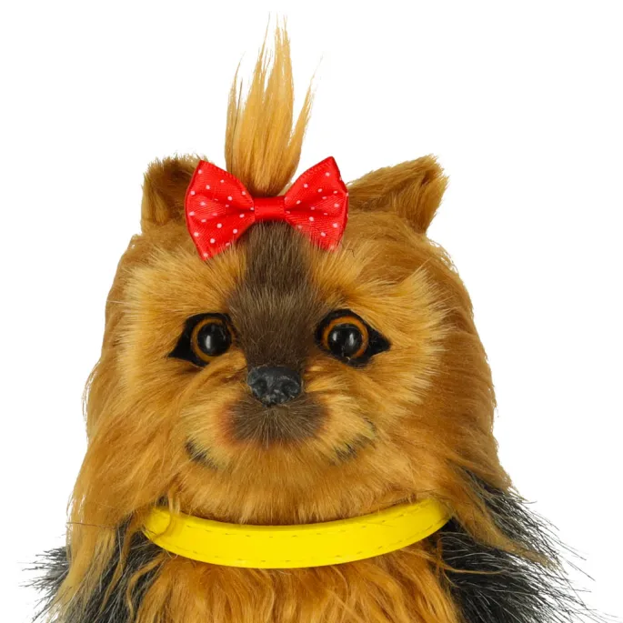 piesek dla dzieci z miękkim futerkiem i wesołą miną