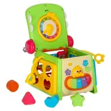 detal na gumowe uchwyty po bokach kostki edukacyjnej