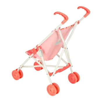 zbliżenie na pasy bezpieczeństwa w wózku dla lalek