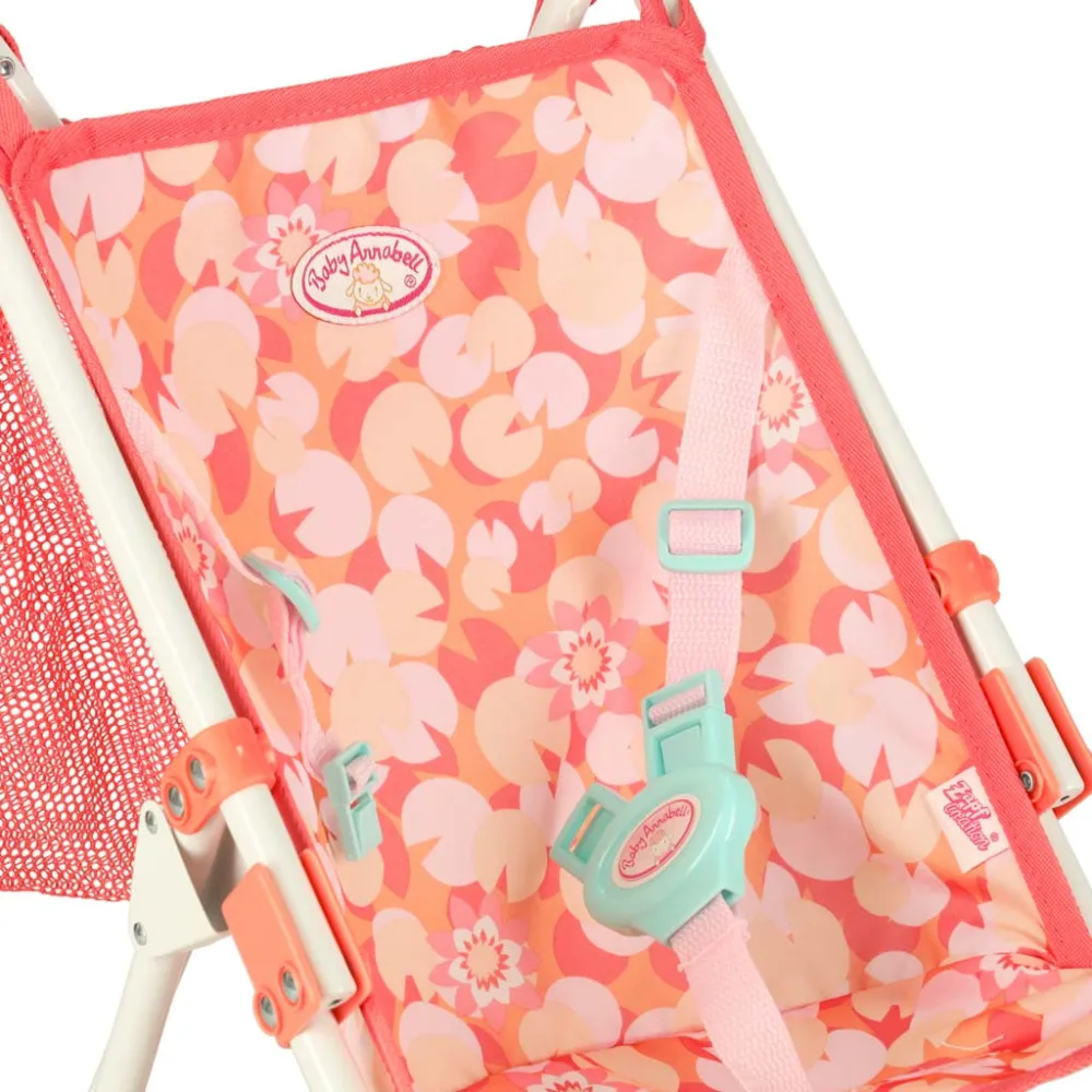 zabawka dla dzieci – wózek w kolorze różowym z akcesoriami