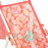 zabawka dla dzieci – wózek w kolorze różowym z akcesoriami