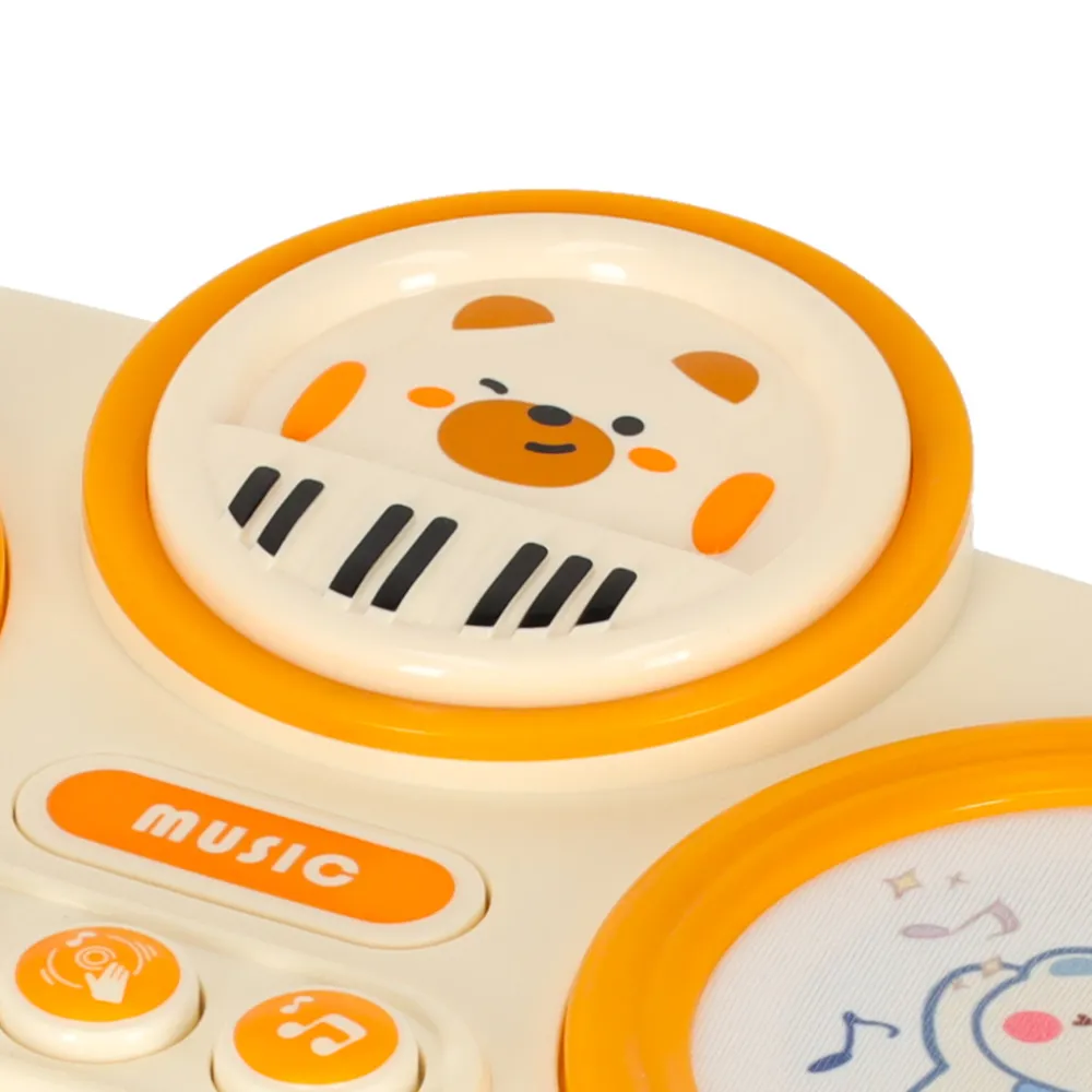 komplet pianinko z instrukcją obsługi i pudełkiem producenta