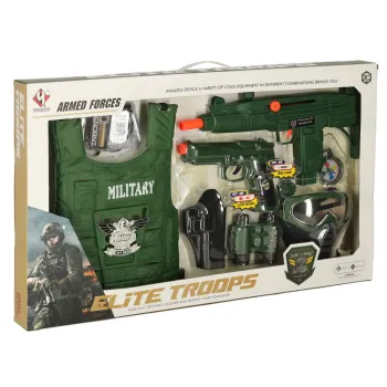 zestaw przebrania żołnierza idealny na przyjęcia tematyczne