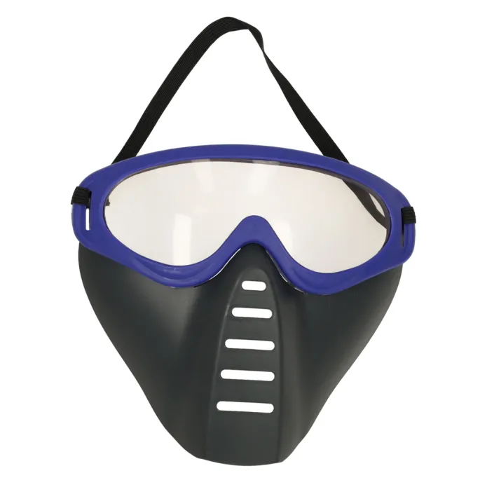 zestaw akcesoriów policyjnych rozłożony na stole