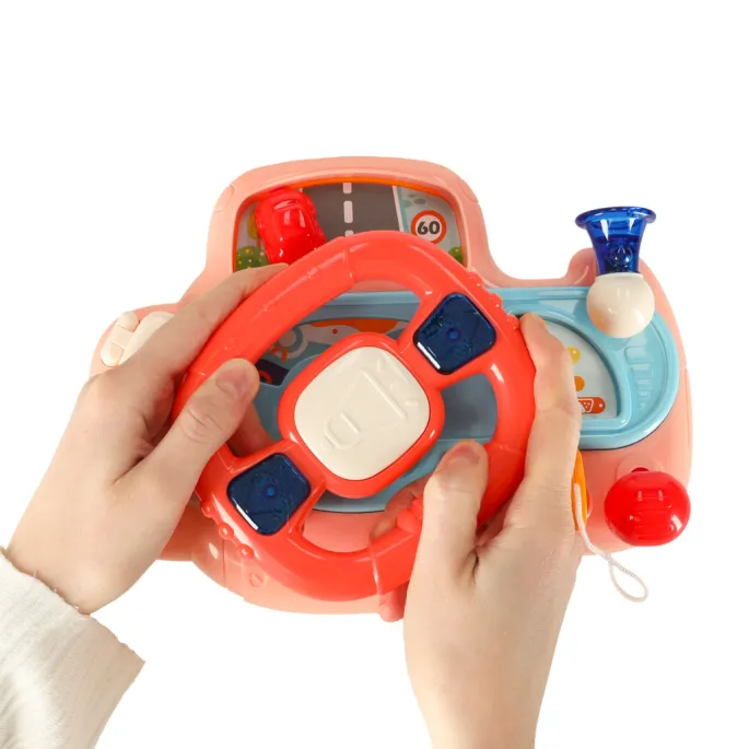 Ruchome elementy kierownicy w trakcie zabawy