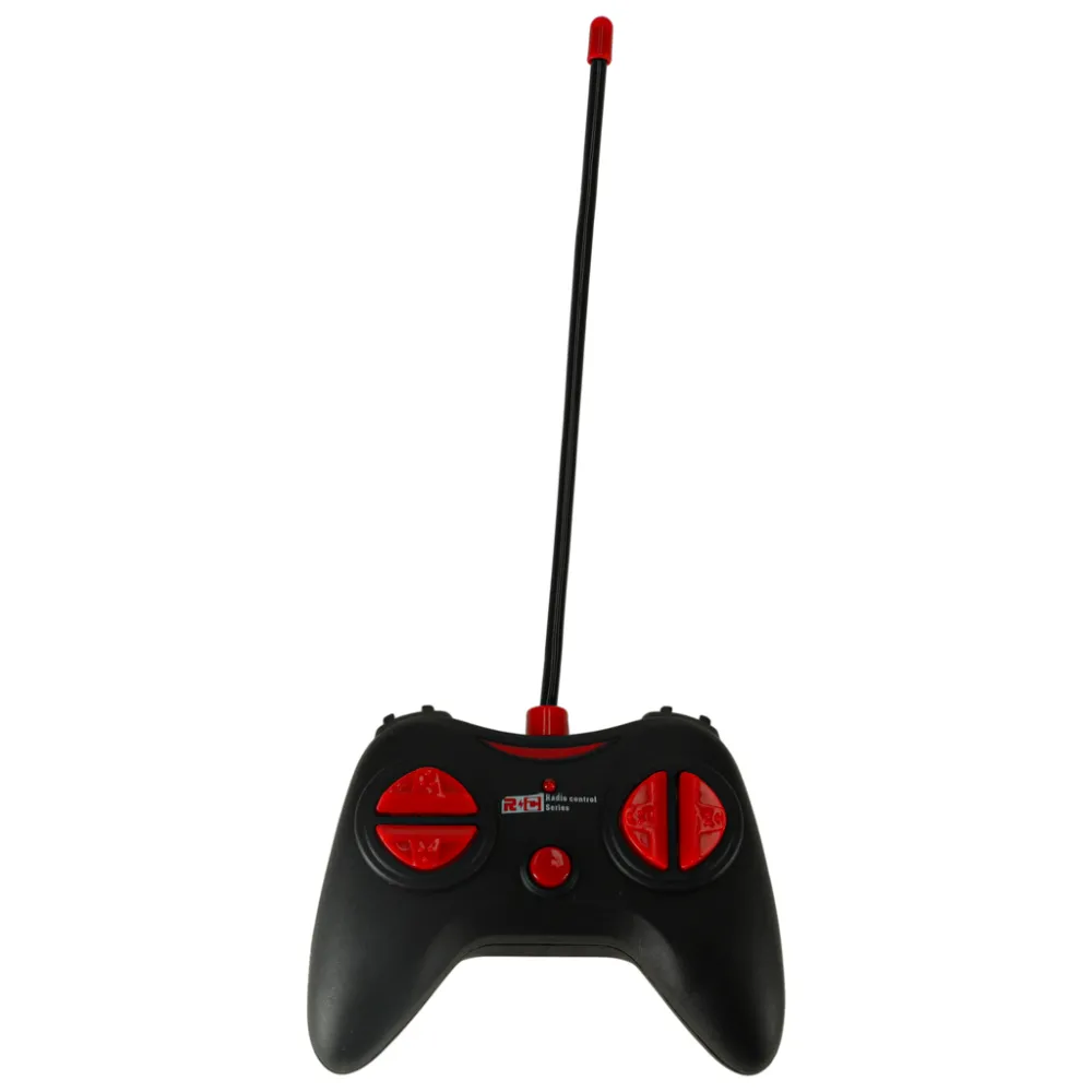 czerwone auto rc przygotowane do jazdy driftowej