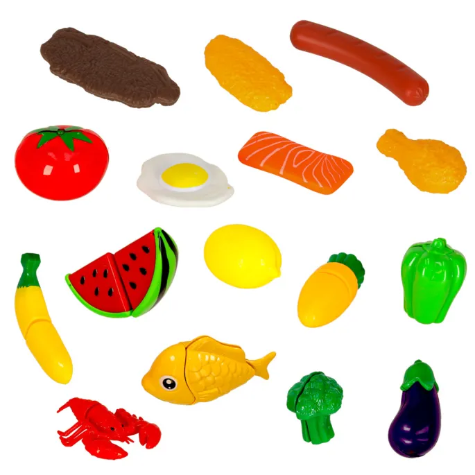 36-elementowy zestaw do zabawy w gotowanie w pudełku